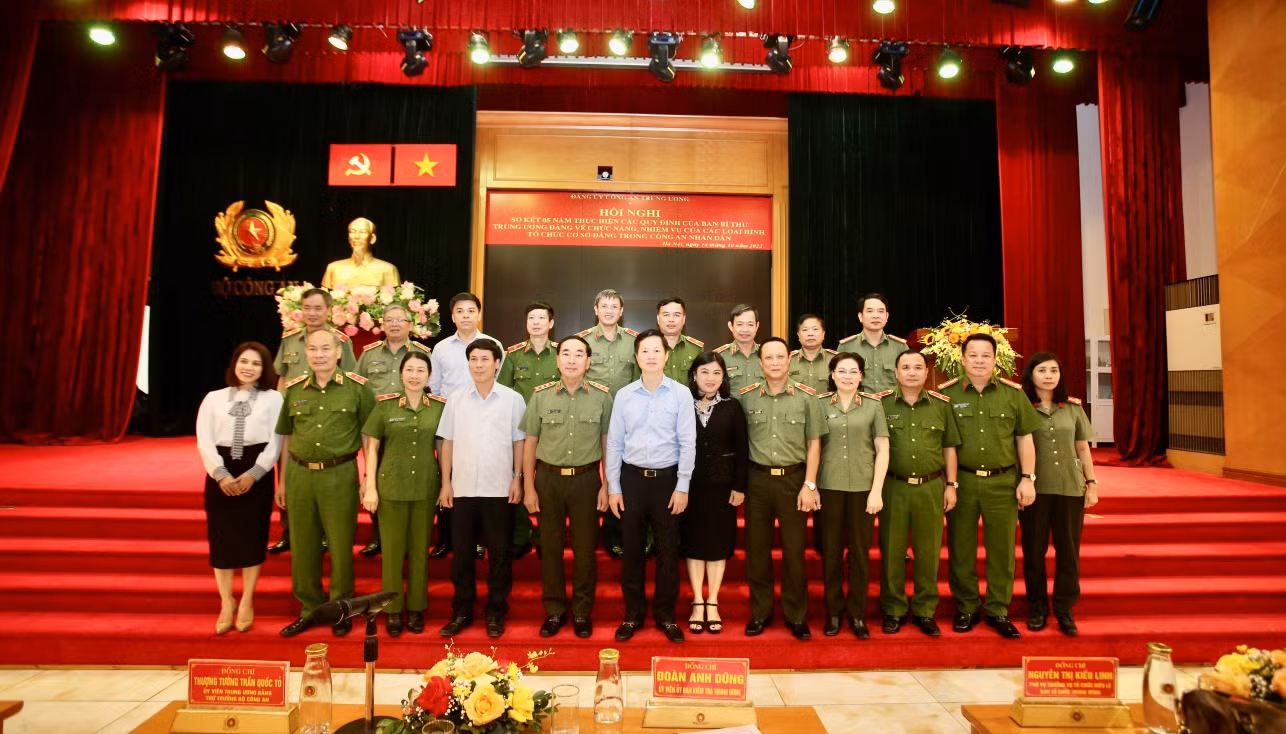 Xây dựng, củng cố các tổ chức cơ sở đảng trong CAND ngày càng trong sạch, vững mạnh -0