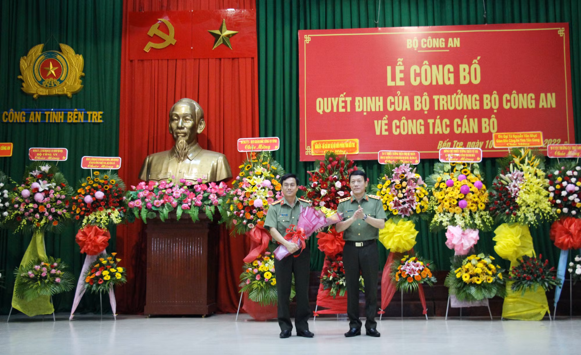 Đại tá Trương Sơn Lâm giữ chức Giám đốc Công an tỉnh Bến Tre -0