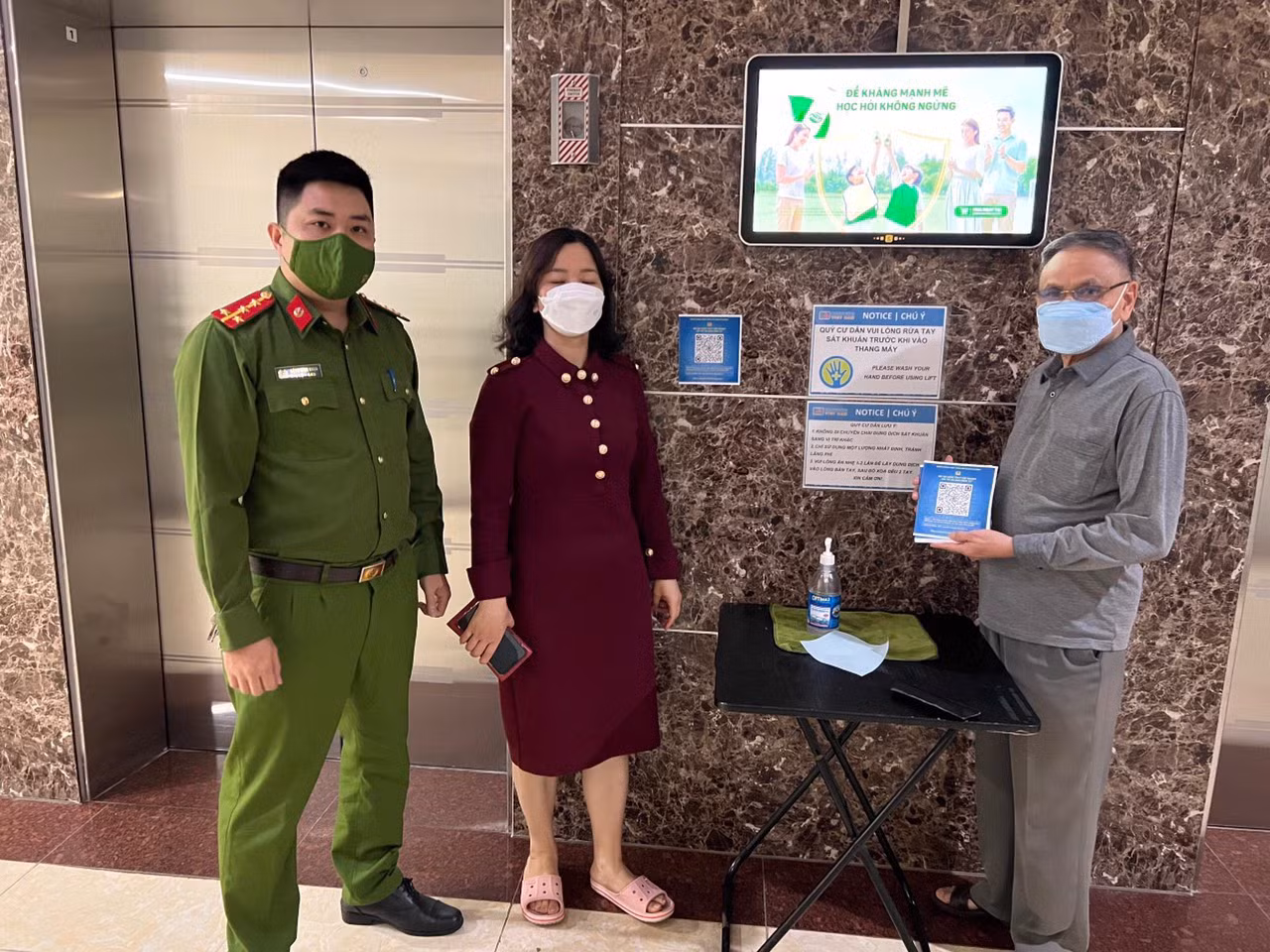 Hiệu quả từ một mô hình đảm bảo an ninh trật tự tại khu chung cư -2