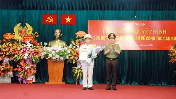 Điều động Giám đốc Công an Bến Tre làm Phó Cục trưởng Cục An ninh nội địa