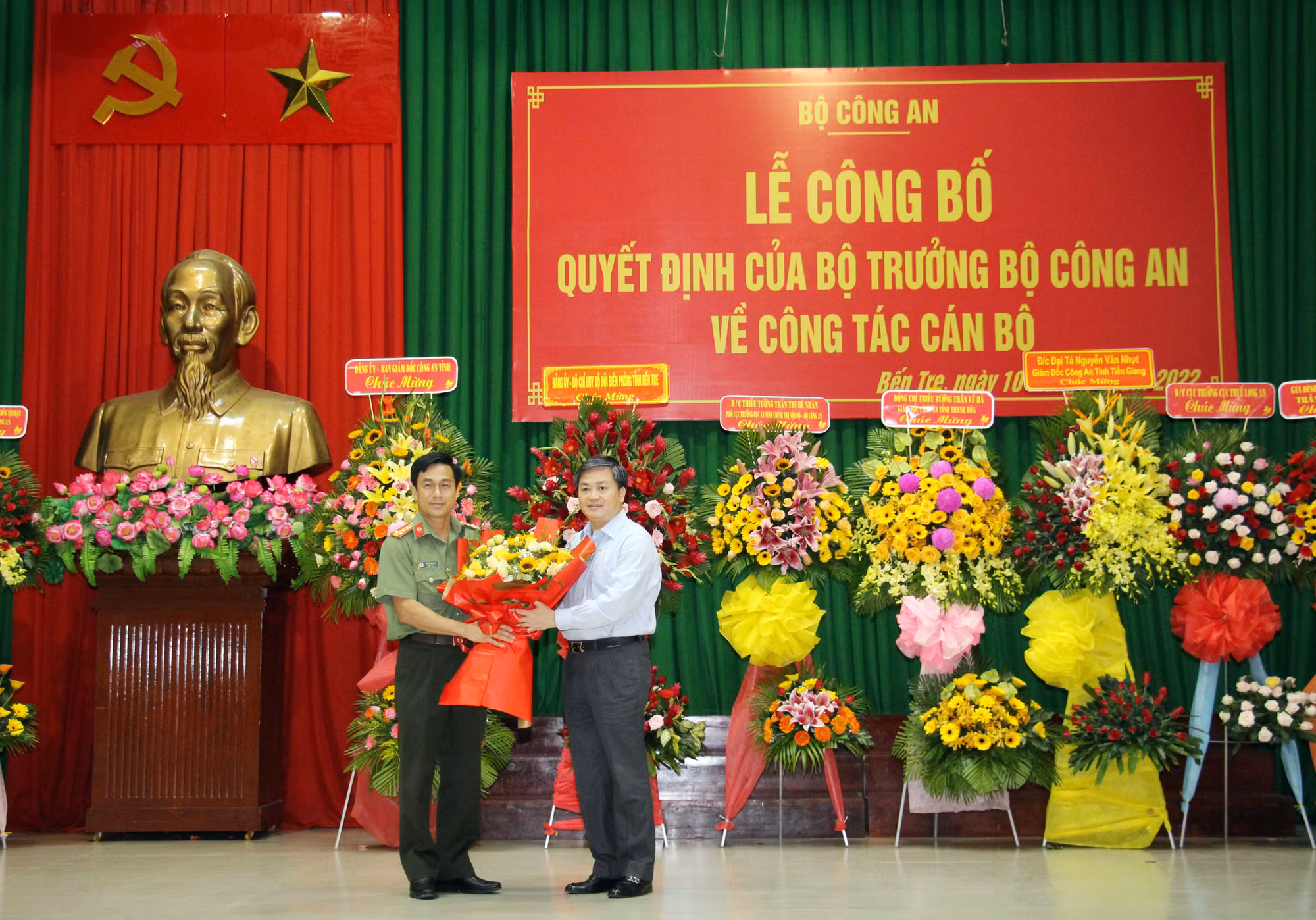 Đại tá Trương Sơn Lâm giữ chức Giám đốc Công an tỉnh Bến Tre -1