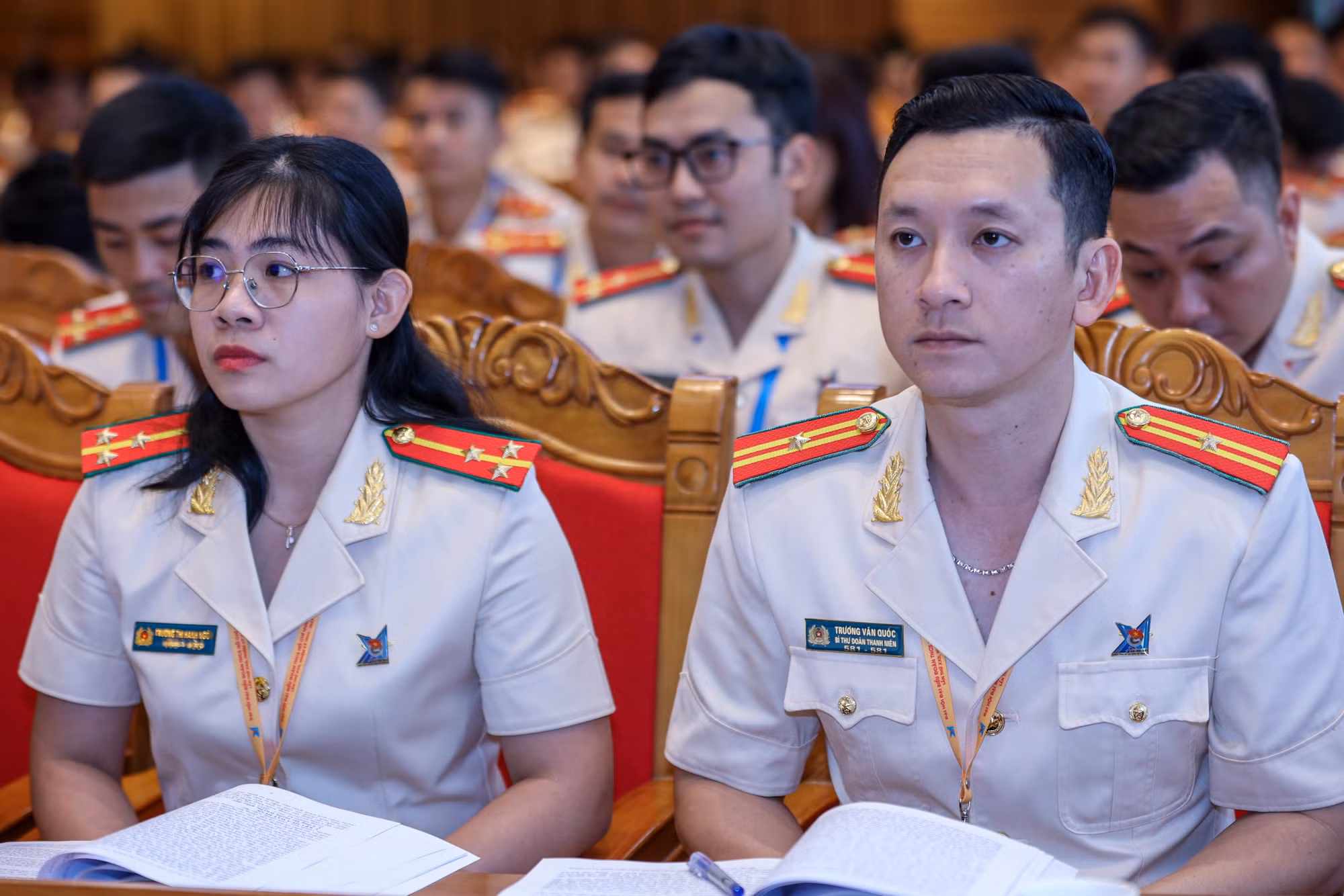 Đại hội đại biểu Đoàn Thanh niên Bộ Công an lần thứ XXII tiến hành Phiên thứ nhất -1