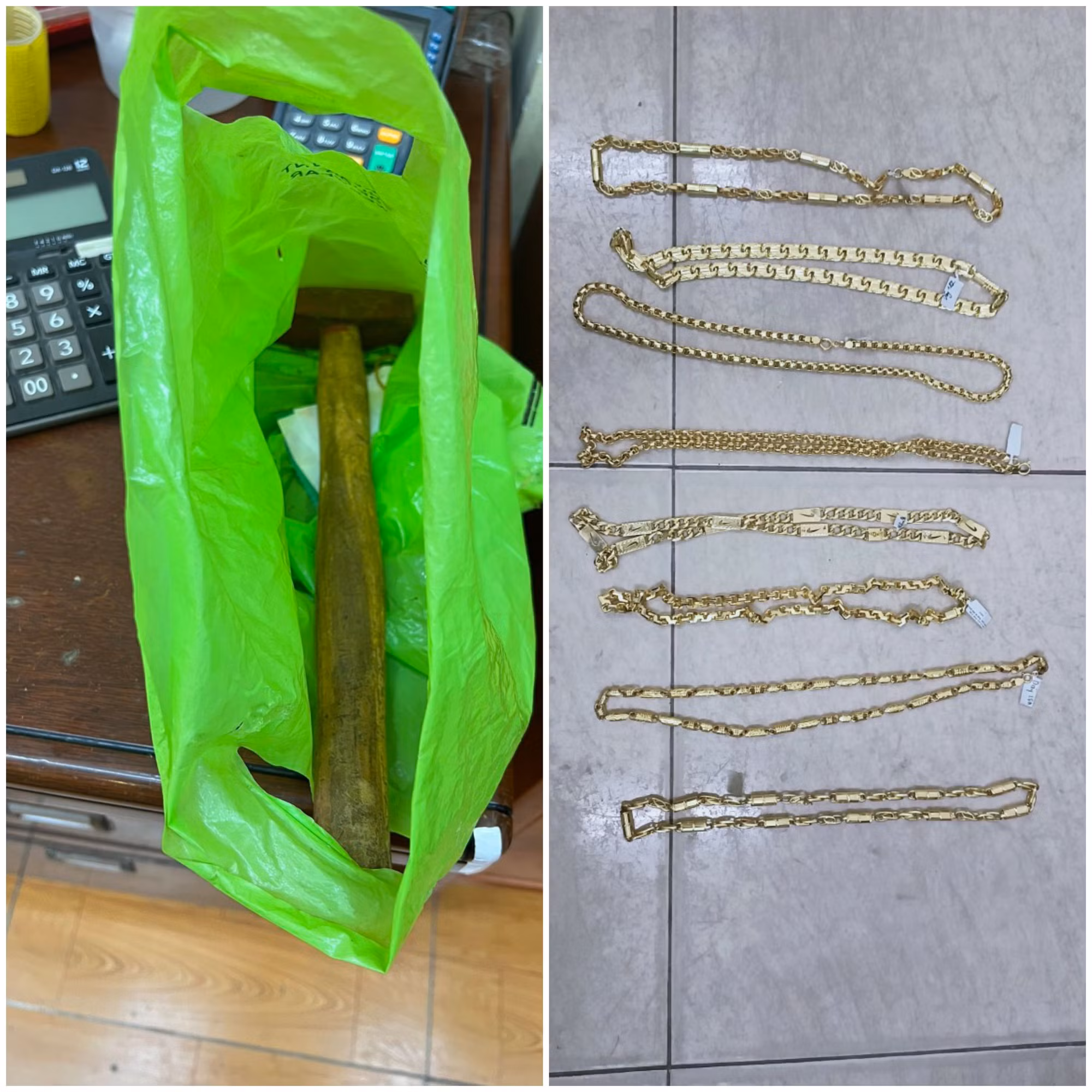 Truy đuổi hơn 2km khống chế kẻ cướp tiệm vàng U60 -0