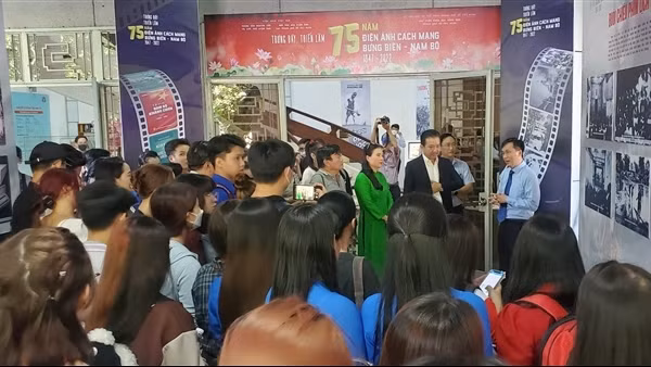 Triển lãm 75 năm Điện ảnh cách mạng Bưng Biền - Nam Bộ