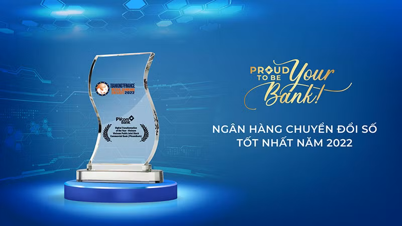 Tạp chí ABF vinh danh PVcomBank là Ngân hàng chuyển đổi số tốt nhất Việt Nam 2022 -0