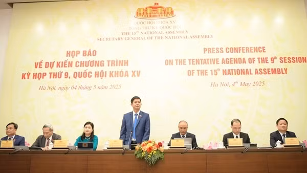 Kỳ họp thứ 9 sẽ quyết định 54 nội dung về công tác lập hiến, lập pháp