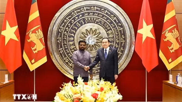 Tăng cường hợp tác giữa Quốc hội Việt Nam và Sri Lanka