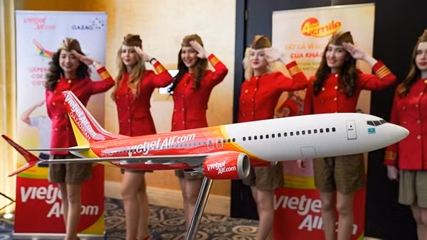 Vietjet ra mắt hãng hàng không Vietjet Qazaqstan