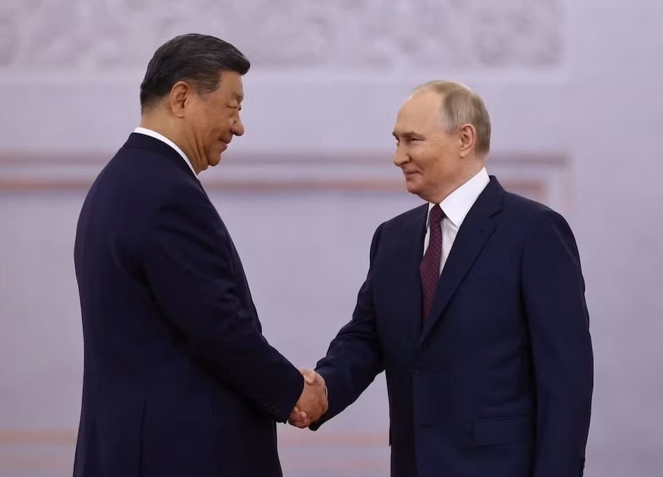Tổng thống Putin đón Chủ tịch Tập Cận Bình, bàn về ổn định chiến lược toàn cầu -0