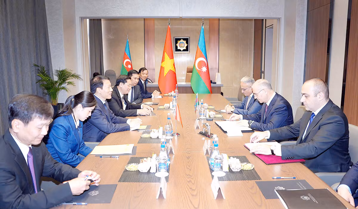 Việt Nam -&nbsp;Azerbaijan thúc đẩy hợp tác phòng, chống tội phạm -4
