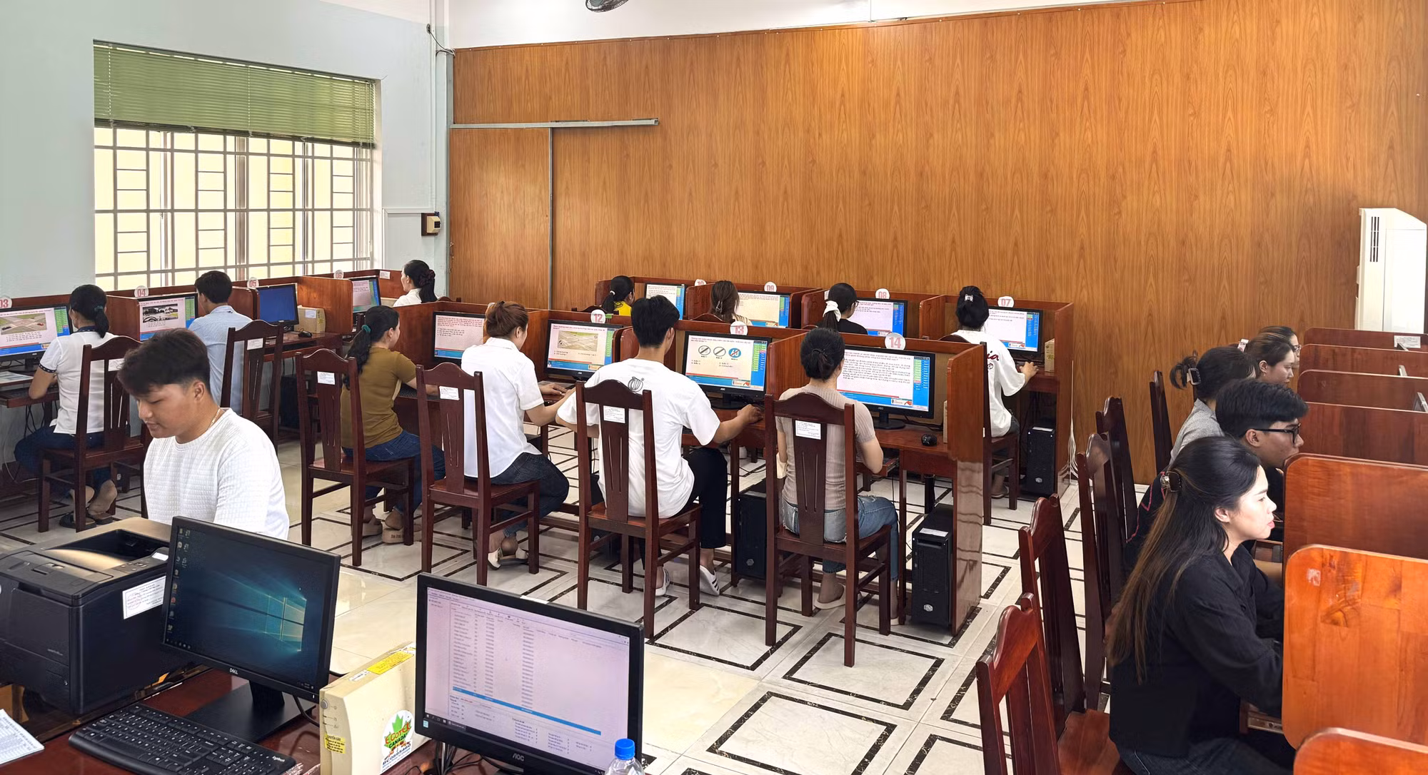 Công an Bạc Liêu tổ chức sát hạch, cấp giấy phép lái xe -0
