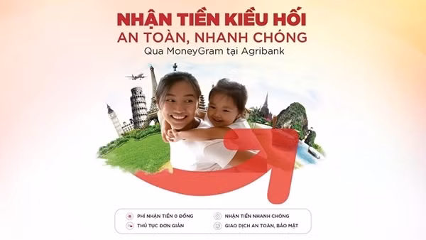 MoneyGram mở rộng mạng lưới toàn cầu thông qua hợp tác với Agribank tại Việt Nam