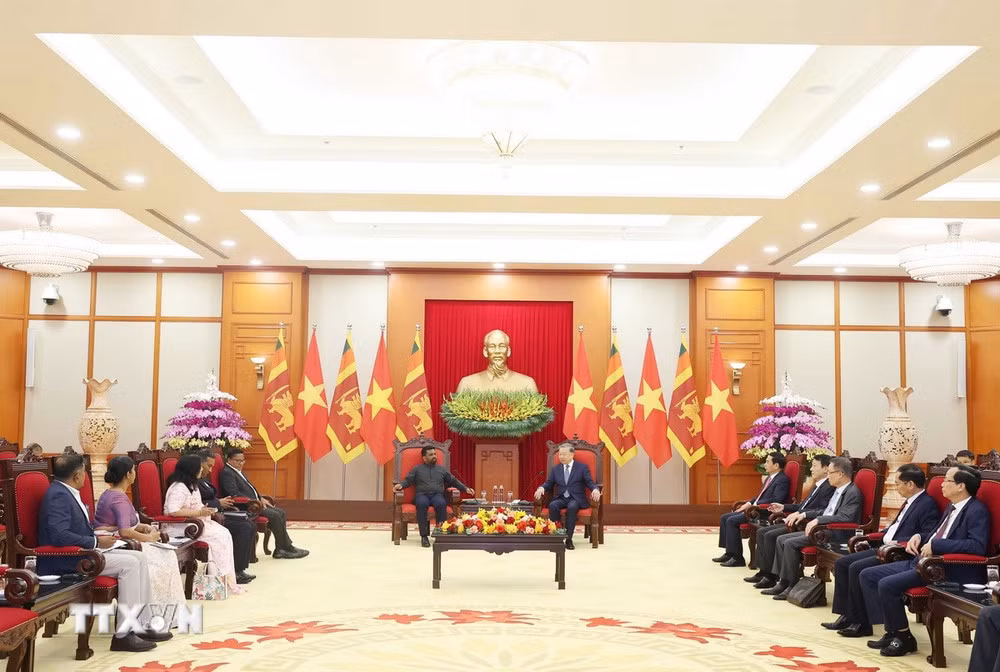 Tổng Bí thư: Việt Nam mong muốn đồng hành và hợp tác với Sri Lanka -0