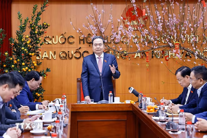 Chủ tịch Quốc hội Trần Thanh Mẫn giao nhiệm vụ cho các Ủy ban của Quốc hội -1