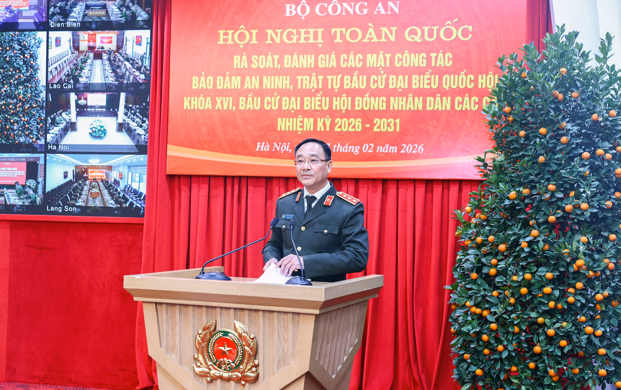 Đánh giá toàn diện công tác bảo đảm ANTT bầu cử nhiệm kỳ 2026–2031 -0