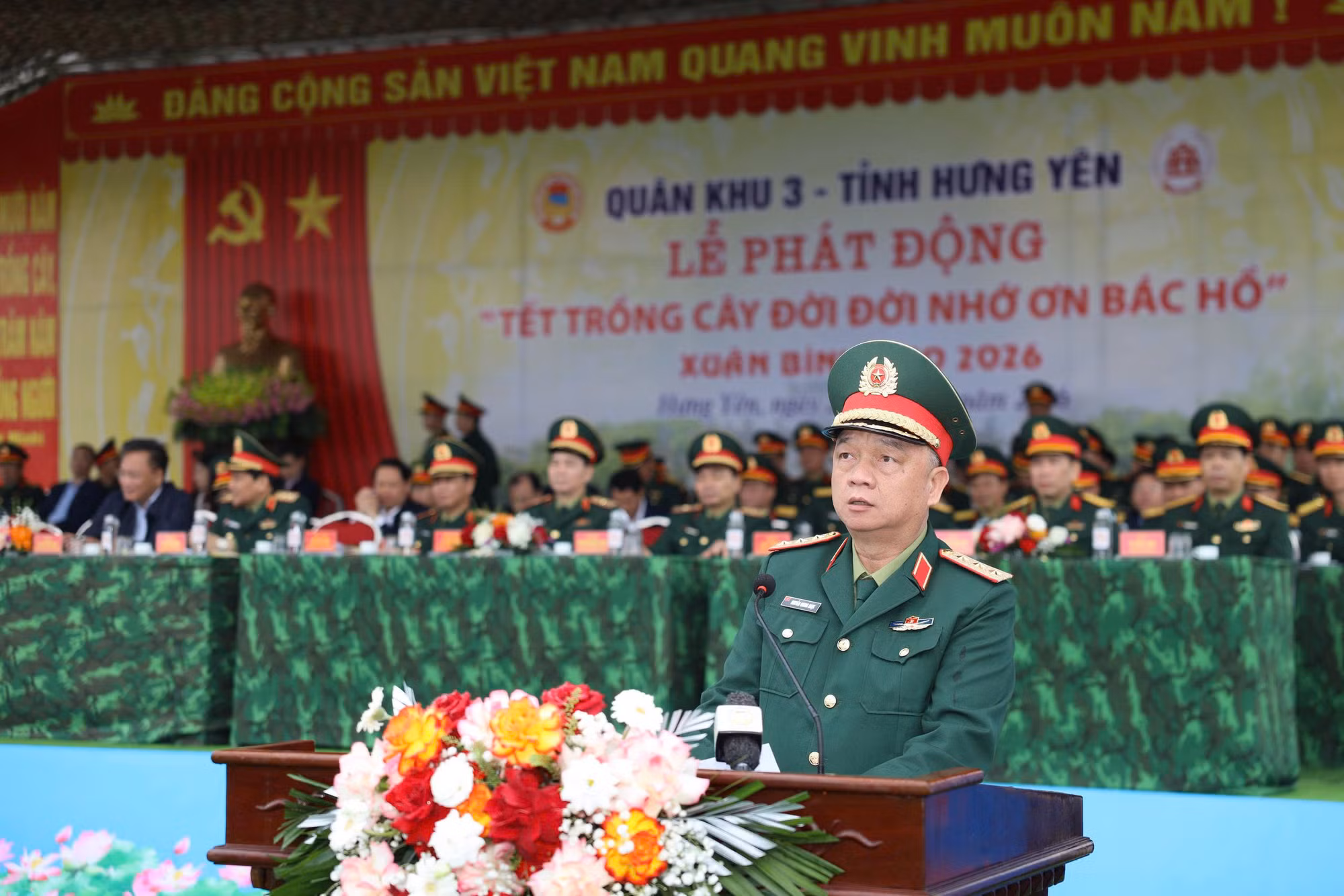 Quân khu 3 phát động “Tết trồng cây đời đời nhớ ơn Bác Hồ” Xuân Bính Ngọ 2026 -0