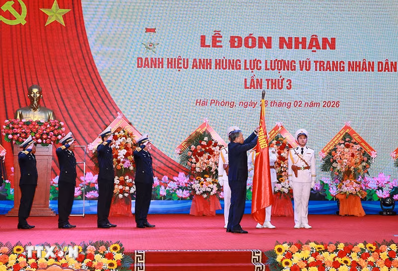 Phát biểu của Tổng Bí thư Tô Lâm tại Lễ đón nhận Danh hiệu Anh hùng Lực lượng Vũ trang Nhân dân của Quân chủng Hải quân -0