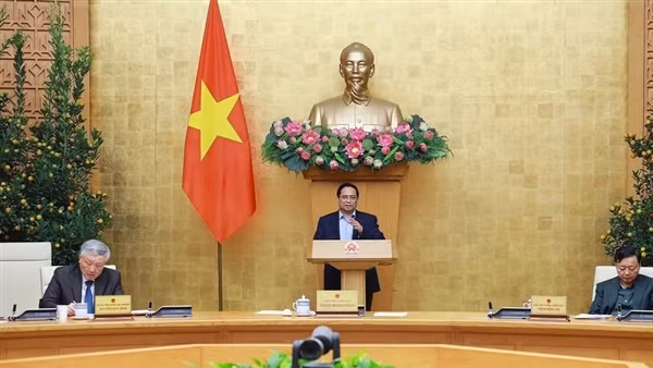 Thủ tướng Phạm Minh Chính: Phải bắt tay ngay vào làm việc từ ngày đầu sau Tết