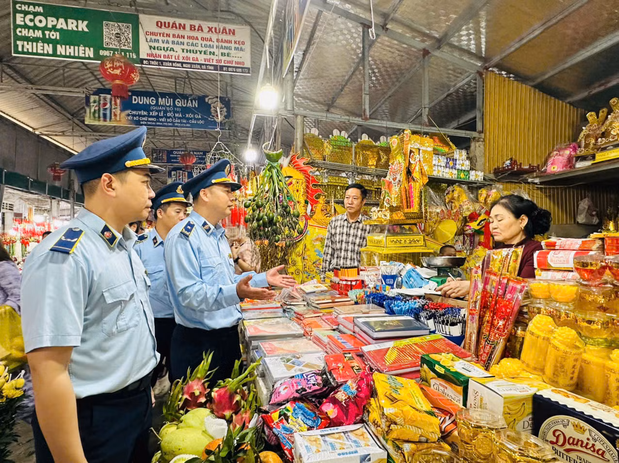 Đảm bảo thị trường an toàn, lành mạnh mùa lễ hội đầu xuân -0
