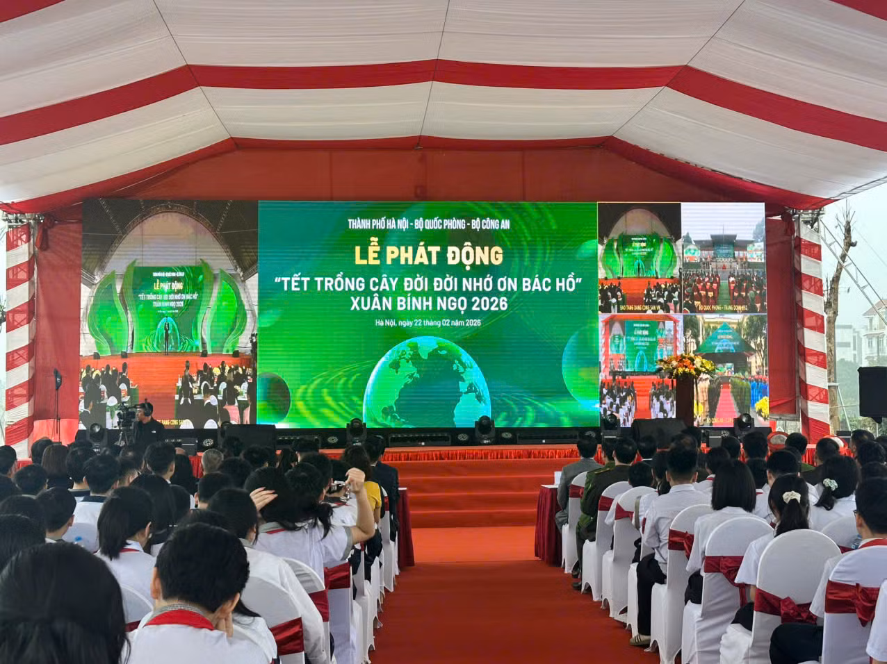 Phát động Tết trồng cây tại xã Đông Anh, TP Hà Nội: Phấn đấu trồng 3.000 cây xanh trong năm 2026 -0