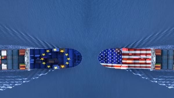 Quan hệ thương mại Mỹ - EU đối diện thử thách mới