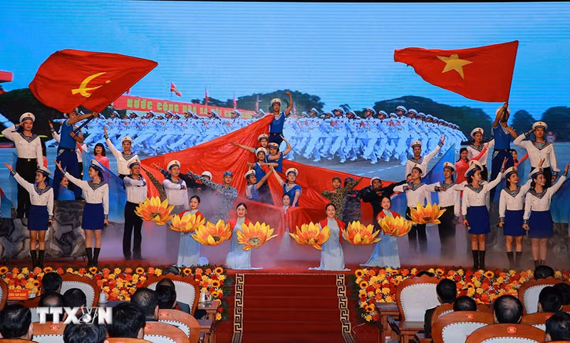 Phát biểu của Tổng Bí thư Tô Lâm tại Lễ đón nhận Danh hiệu Anh hùng Lực lượng Vũ trang Nhân dân của Quân chủng Hải quân -0