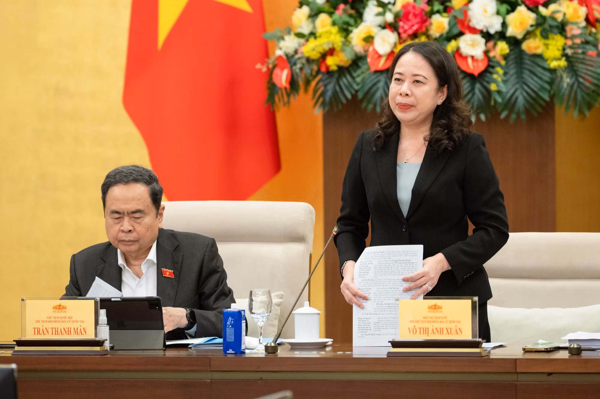 Chủ tịch Quốc hội Trần Thanh Mẫn chủ trì Hội nghị trực tuyến toàn quốc triển khai công tác bầu cử -0
