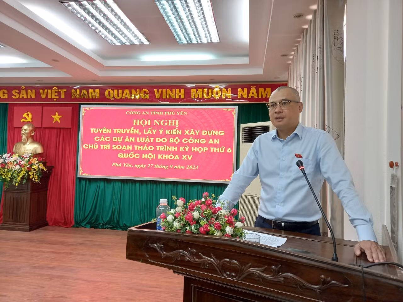 Phú Yên tổ chức hội nghị tuyên truyền, lấy ý kiến 4 dự án Luật do Bộ Công an chủ trì soạn thảo -0