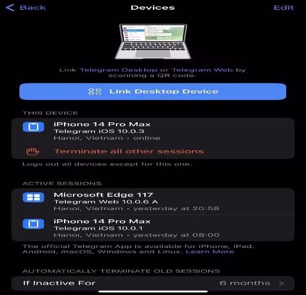 Cảnh báo xâm nhập tài khoản Telegram để chiếm đoạt tài sản -0