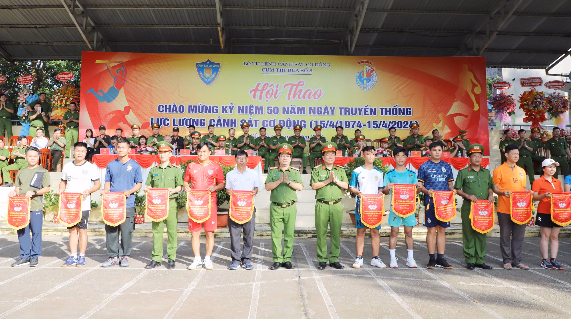 Khai mạc Hội thao chào mừng 50 năm Ngày truyền thống Cảnh sát cơ động -0