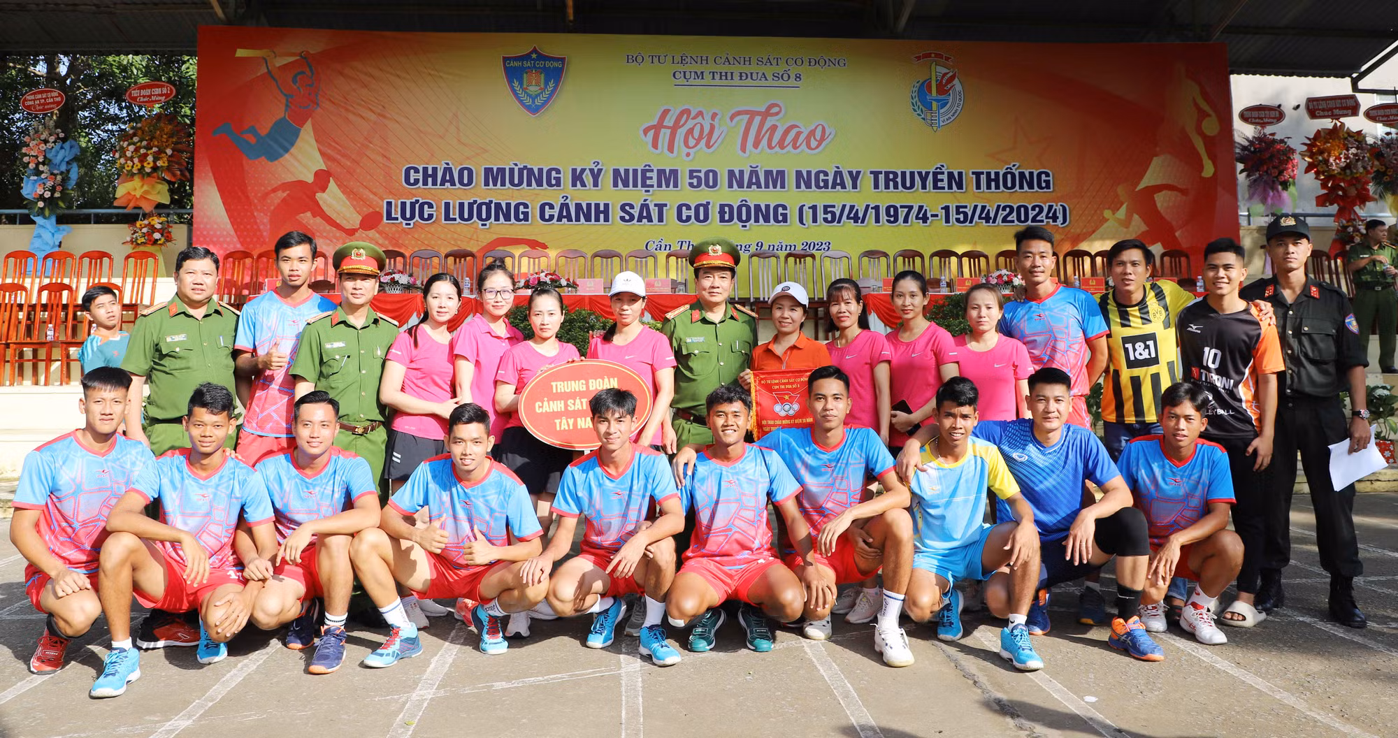 Khai mạc Hội thao chào mừng 50 năm Ngày truyền thống Cảnh sát cơ động -1
