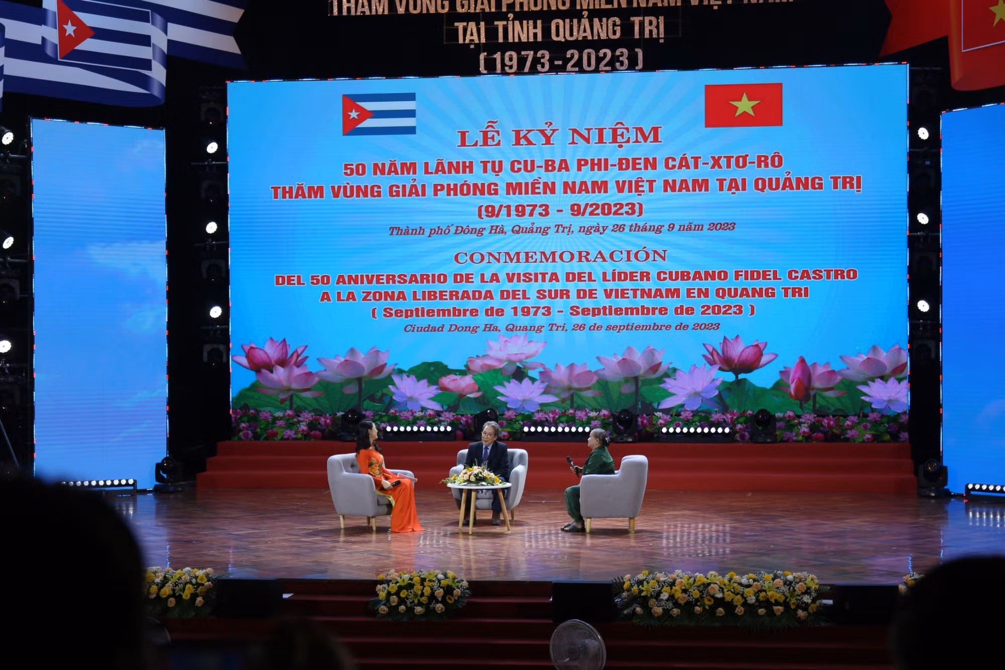 Long trọng Lễ kỷ niệm 50 năm Chủ tịch Cuba Fidel Castro thăm vùng giải phóng miền Nam Việt Nam -0