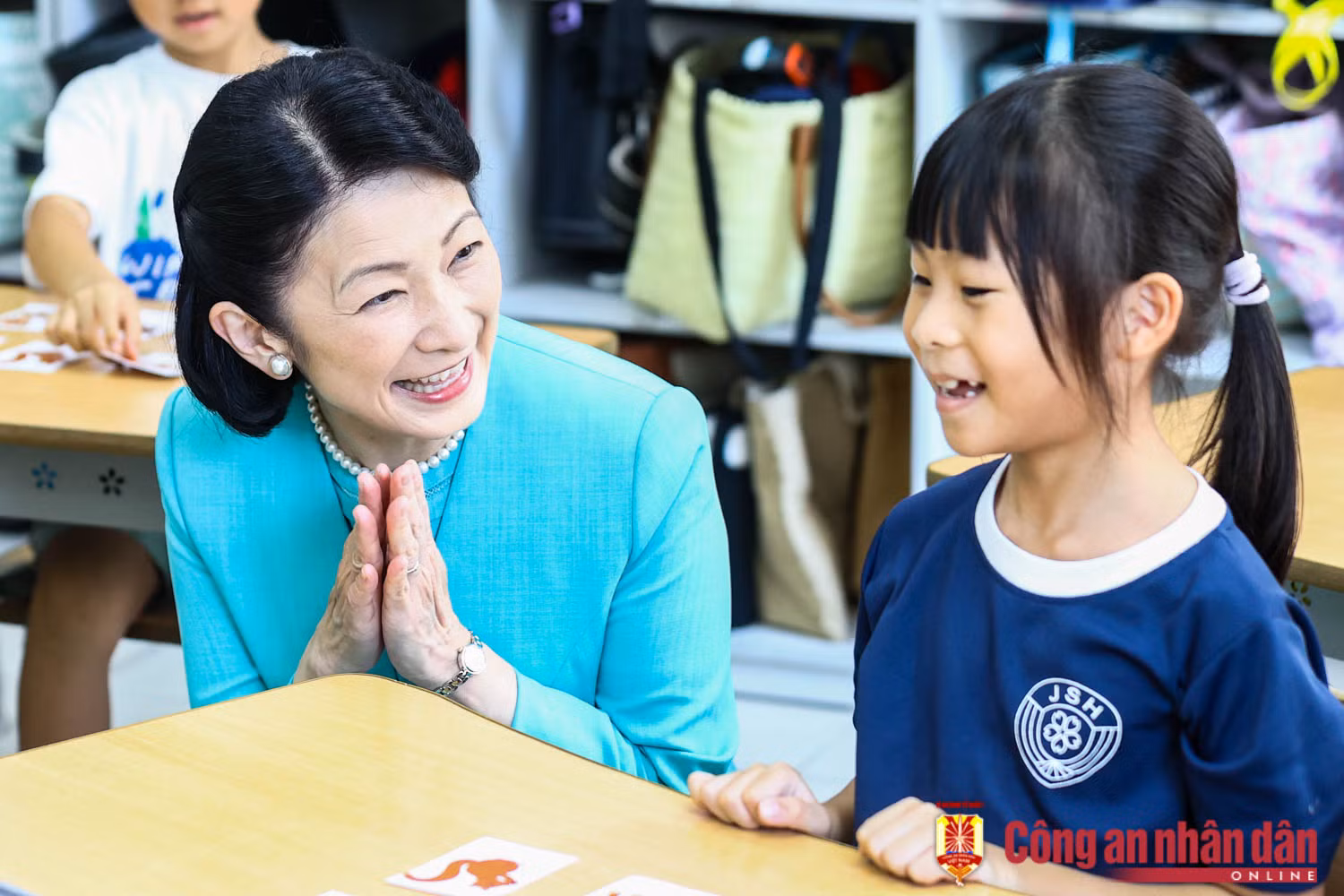 Hoàng Thái tử Nhật Bản thăm trường Nhật Bản Hà Nội -2