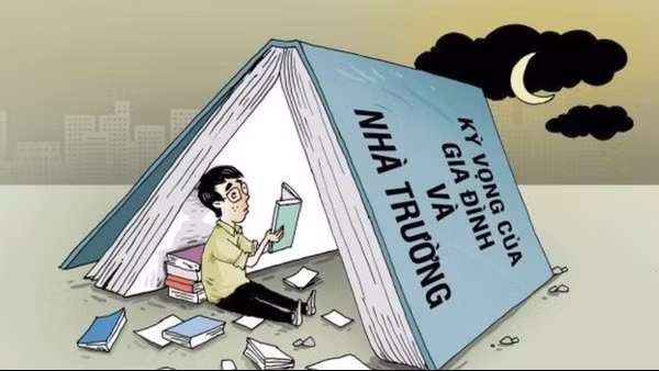 Áp lực của trẻ em và câu chuyện giáo dục mới