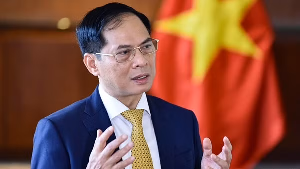Bộ trưởng Ngoại giao Bùi Thanh Sơn trả lời phỏng vấn nhân dịp Thủ tướng Phạm Minh Chính kết thúc chuyến công tác Hoa Kỳ và Brazil