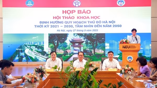 Dự thảo Quy hoạch Thủ đô Hà Nội sẽ sớm được trình Quốc hội