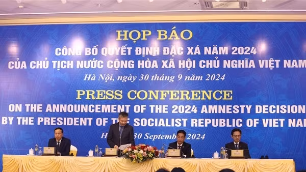 Chủ tịch nước quyết định đặc xá cho 3.763 phạm nhân