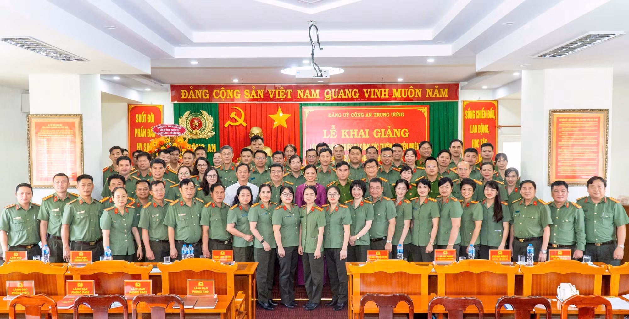 Tập huấn nghiệp vụ công tác tuyên truyền miệng trong CAND năm 2024 -4