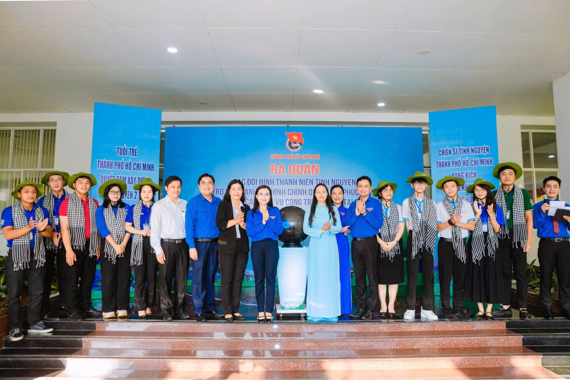 Tuổi trẻ TP Hồ Chí Minh ra quân hỗ trợ vận hành mô hình chính quyền hai cấp -0