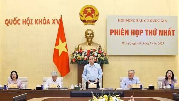 Hội đồng Bầu cử Quốc gia họp phiên thứ nhất về công tác chuẩn bị bầu cử Quốc hội