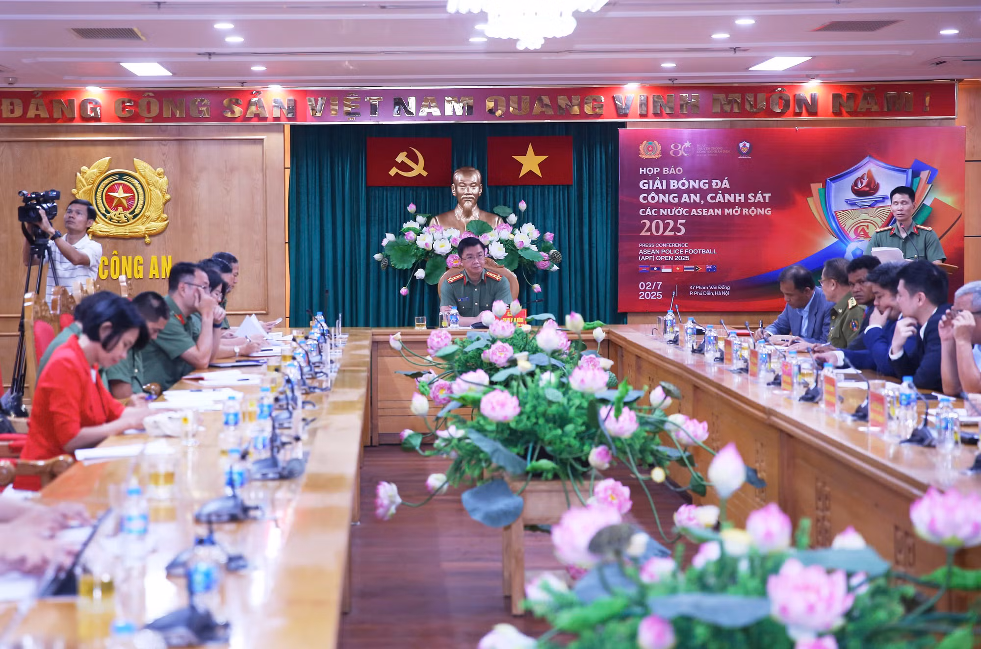 Giải Bóng đá Công an, Cảnh sát các nước ASEAN mở rộng năm 2025: Sân chơi thắt chặt tình hữu nghị, tăng cường hợp tác quốc tế về an ninh -0