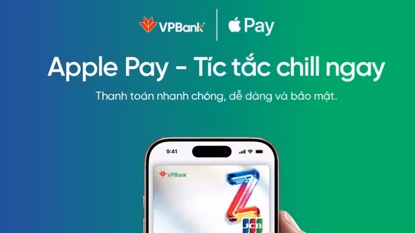 VPBank triển khai Apple Pay cho chủ thẻ VPBank JCB