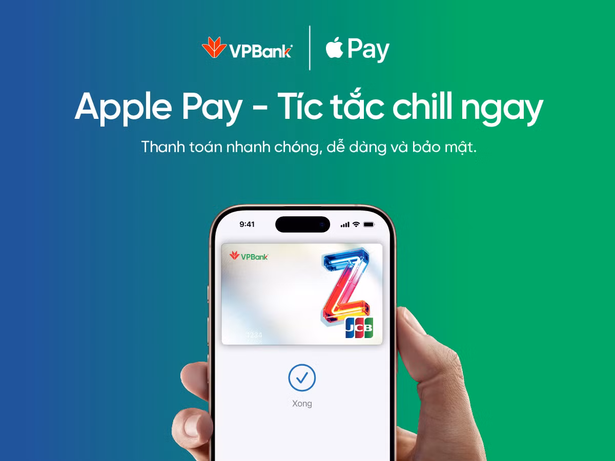 VPBank triển khai Apple Pay cho chủ thẻ VPBank JCB -0