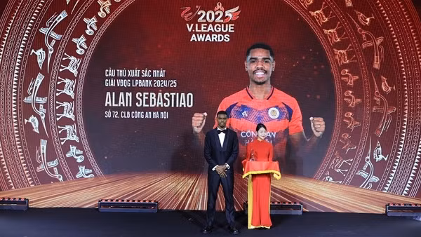 Cầu thủ nào của CLB Bóng đá Công an Hà Nội được vinh danh tại V.League Awards 2025?