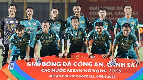 Chờ sức hút từ Giải Bóng đá Công an, Cảnh sát các nước ASEAN năm 2025