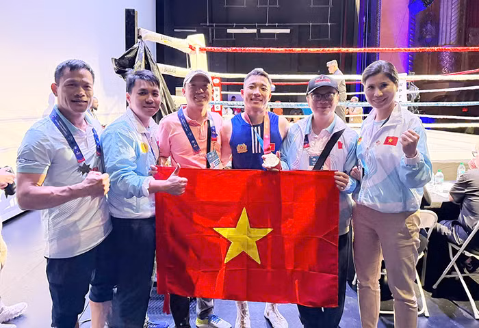 Cán bộ Công an tỉnh Lạng Sơn giành huy chương vàng tại Đại hội Thể thao Cảnh sát và Lính cứu hoả thế giới 2025 -0