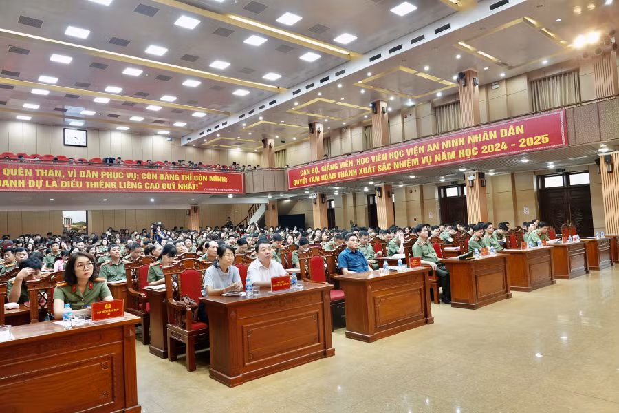 Học viện ANND phát động Cao điểm bảo vệ nền tảng tư tưởng của Đảng -0
