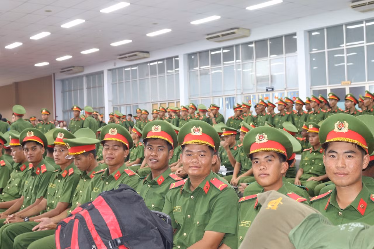 CSCĐ Đông Nam TP Hồ Chí Minh hành quân ra Thủ đô phục vụ Lễ kỷ niệm 80 năm Quốc khánh -0