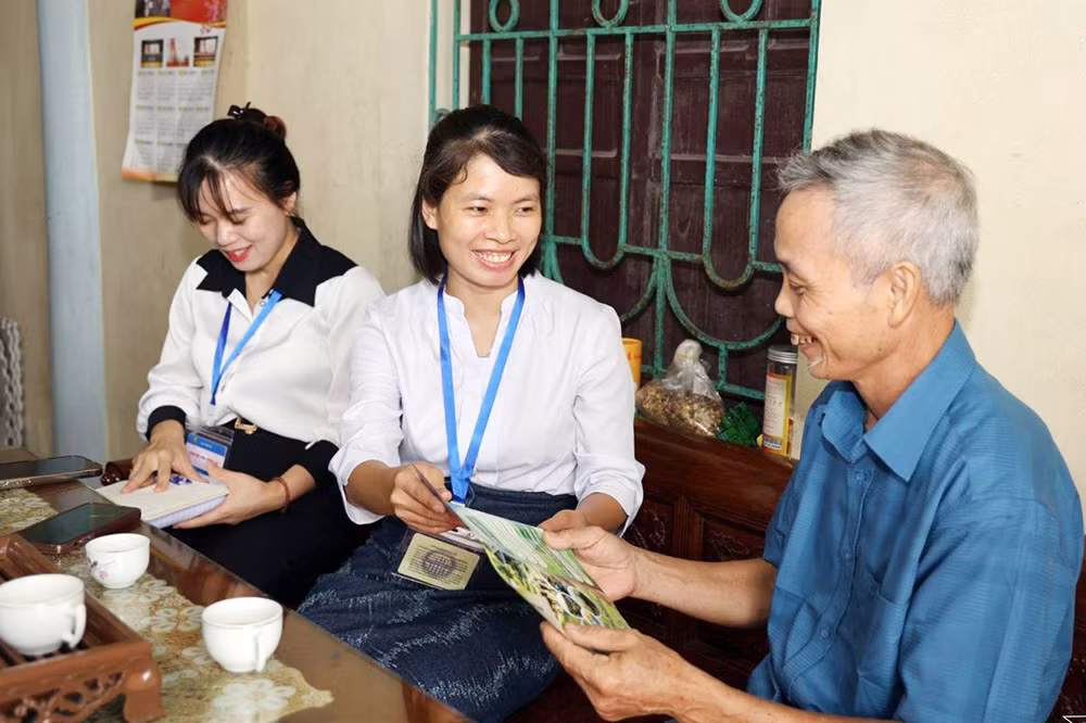 Đến từng nhà, gặp đúng người, thu thập đúng, đủ thông tin -1