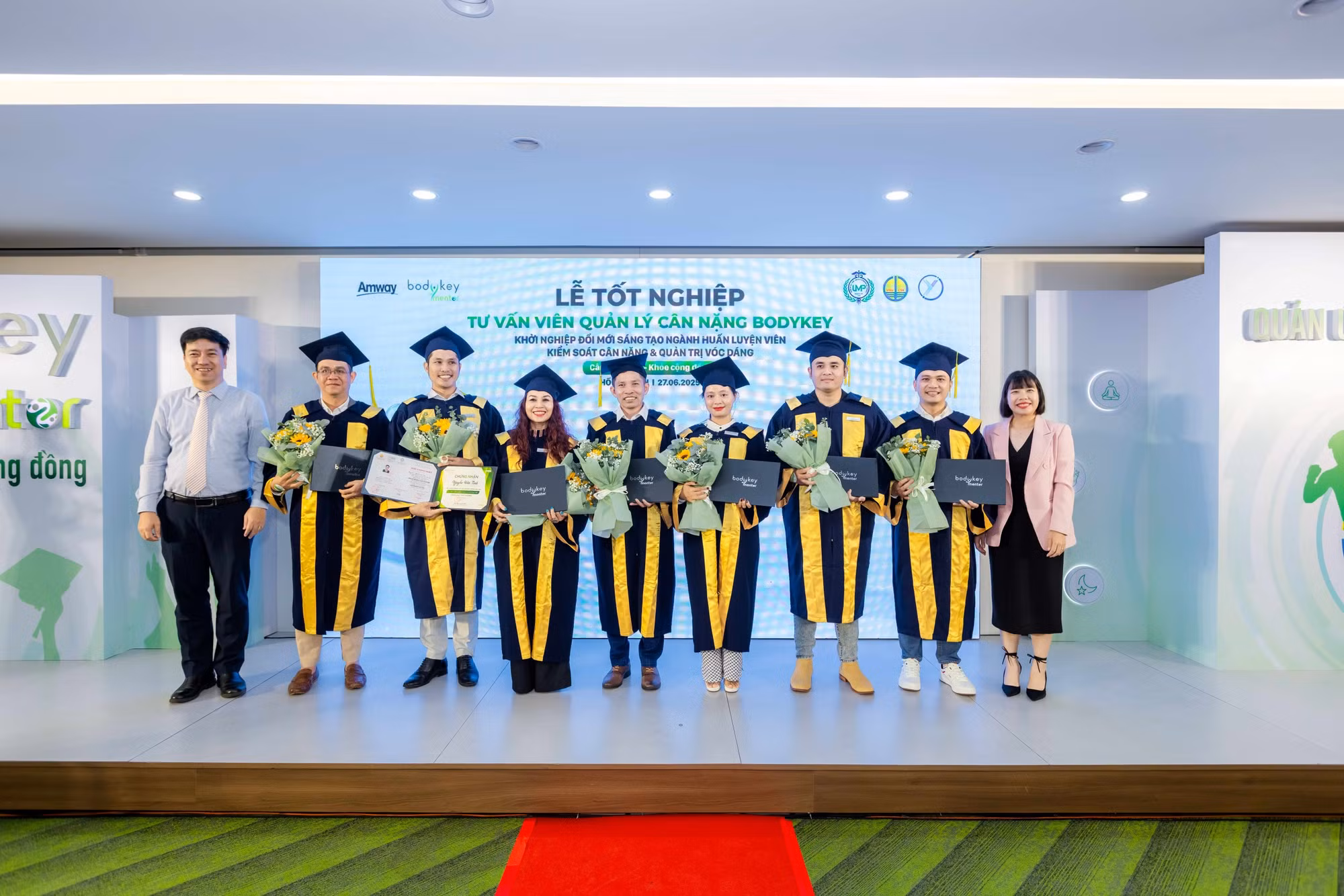 184 nhà phân phối Amway hoàn tất khoá đào tạo tư vấn viên quản lý cân nặng BodyKey 2024 -0